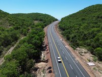 Ministério dos Transportes recupera mais 23 quilômetros na BR-267/MS