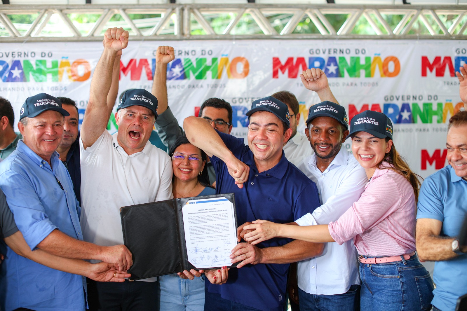 Duplicação do trecho urbano terá investimento de R$ 278 milhões; ministro também visitou os avanços na estrutura liga o Maranhão ao Tocantins na BR-226