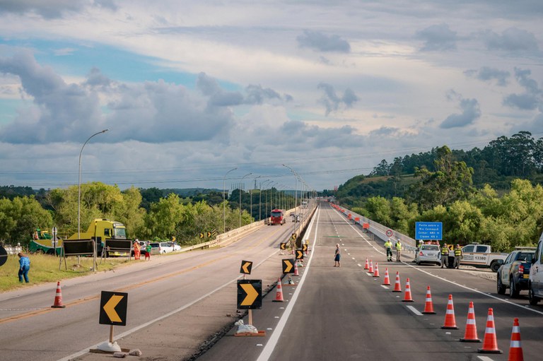 Nova ponte sobre o Rio Camaquã beneficiará diretamente mais de 74 mil pessoas – Foto: Marcio Ferreira/MT
