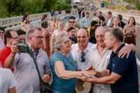 Ministério dos Transportes entrega ponte sobre o Rio Camaquã e encerra caravana no Sul do país