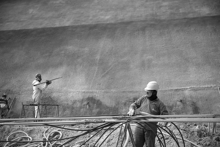 Avanço nas obras do túnel da BR-280, em Santa Catarina