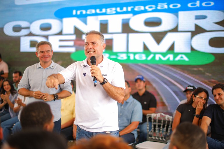 RENAN FILHO EM CERIMÔNIA DE INAUGURAÇÃO DO CONTORNO RODOVIÁRIO DE TIMON
