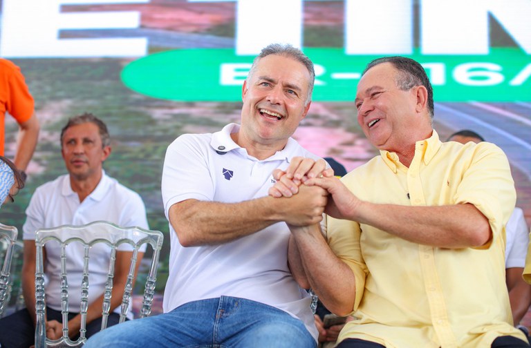 RENAN FILHO EM CERIMÔNIA DE INAUGURAÇÃO DO CONTORNO RODOVIÁRIO DE TIMON