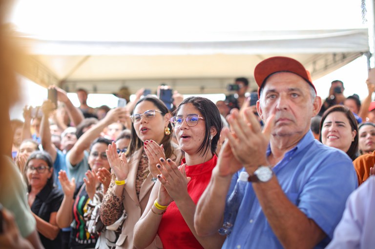 RENAN FILHO EM CERIMÔNIA DE INAUGURAÇÃO DO CONTORNO RODOVIÁRIO DE TIMON