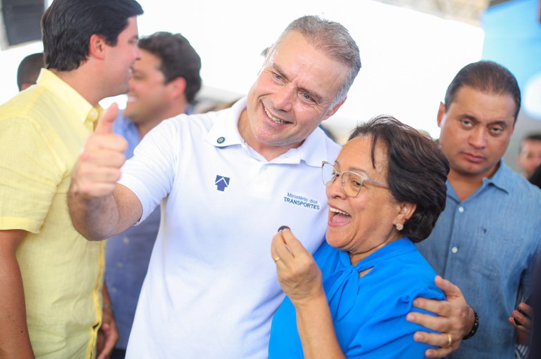 RENAN FILHO EM CERIMÔNIA DE INAUGURAÇÃO DO CONTORNO RODOVIÁRIO DE TIMON