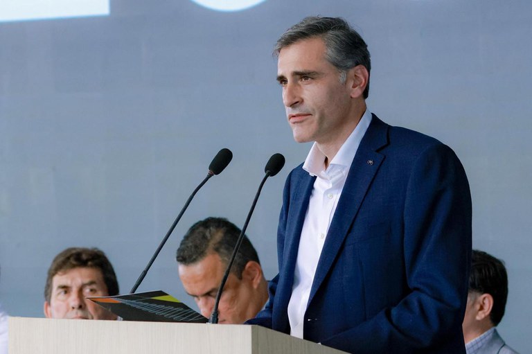 Nova ferrovia em Inocência (MS) terá 47 quilômetros de extensão e investimento de R$ 2,8 bilhões. - Foto: Marcio Ferreira/MT