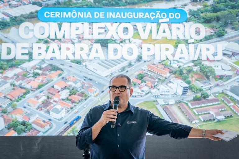 Entrega de Complexo Viário em Barra do Piraí RJ