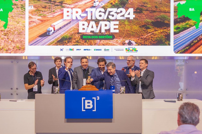 Leilão da BR-116/324/BA/PE é o primeiro realizado no nordeste e tem maior desconto na tarifa por quilômetro