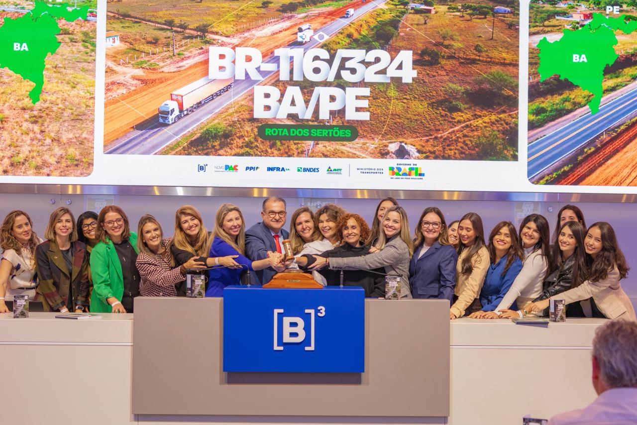 Consórcio 116 Sertões vence certame da BR-116/324/BA/PE com aporte de R$ 8,53 bilhões em infraestrutura