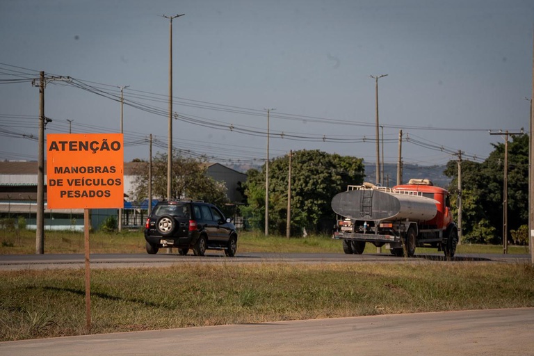 obras de duplicação da BR-080