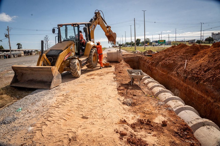 obras de duplicação da BR-080
