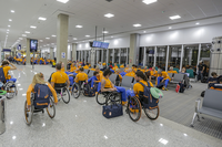 Aeroportos vencem desafio da Paralimpíada e batem recorde de satisfação e pontualidade