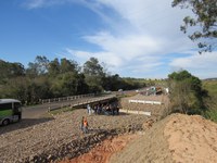 Alunos da UNIJUI realizam dia de campo nas obras da Travessia Urbana de Santa Maria/RS