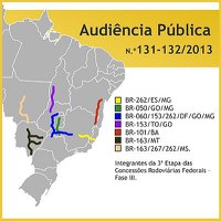 ANTT abre audiência para concessão de 7 rodovias
