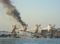 ANTT apura capacidade das operações ferroviárias após incêndio em Santos