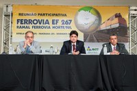 ANTT promove reunião para tomada de subsídio de ferrovia Estrela D'Oeste-Panorama/SP - Dourados/MS
