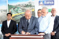 Assinada a ordem de serviço para Via Expressa Baía de Todos os Santos
