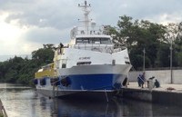 Embarcação de apoio offshore financiada pelo FMM é concluída no Guarujá (SP)