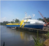 Embarcação de apoio offshore financiada pelo FMM é entregue no Guarujá (SP)