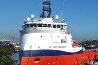 Embarcação financiada pelo Fundo da Marinha Mercante é entregue no Rio de Janeiro 