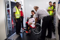 Galeão coloca em prática operação planejada para a recepção de PNAEs na Paralimpíada