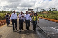 Ministério dos Transportes retoma obras da Rodovia BR-364, no estado do Acre