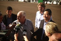 Ministro dos Transportes inaugura obras na BR-163 no Paraná