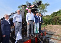 Ministro dos Transportes participa do início das operações de trem turístico em Guararema (SP)