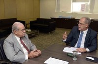 Ministro dos Transportes reúne-se com diretores da Empresa de Planejamento e Logística