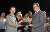 Ministro dos Transportes visita o Acre para inauguração da Ponte do Juruá