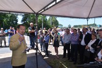 Ministro participa do início das obras da travessia urbana em Santa Maria (RS)
