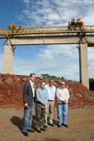 Ministro Paulo Passos confere os avanços das obras na BR-60 em Goiás