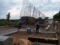 Ponte no Km 660 da BR-135/MG está em obras