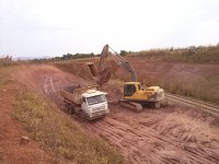 Presidente da Valec vistoria obras da Ferrovia Norte-Sul