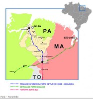 Reunião discute concessão de trecho ferroviário Açailândia/MA - Porto de Vila do Conde/PA