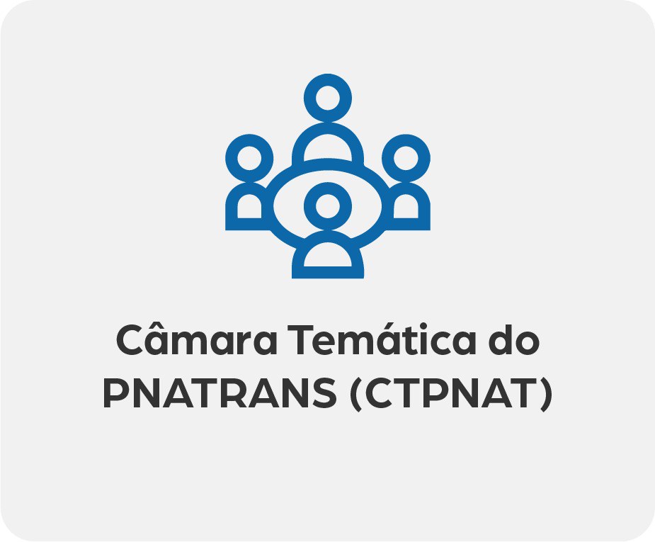 BOTÃO AZUL COM A PALAVRA CAMARA TEMÁTICA DO PNATRANS