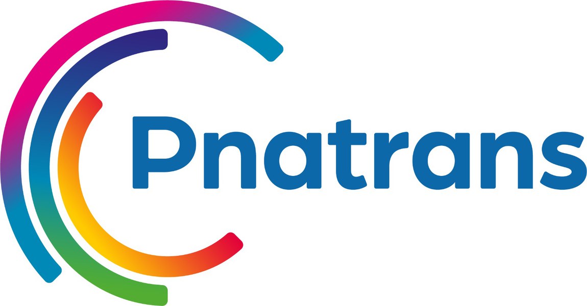BANNER COLORIDO COM A PALAVRA PNATRANS