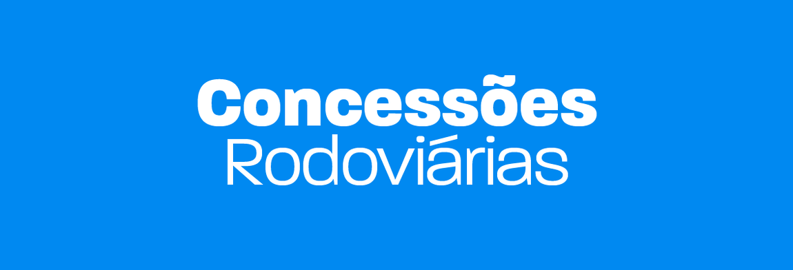 botão concessões rodoviárias