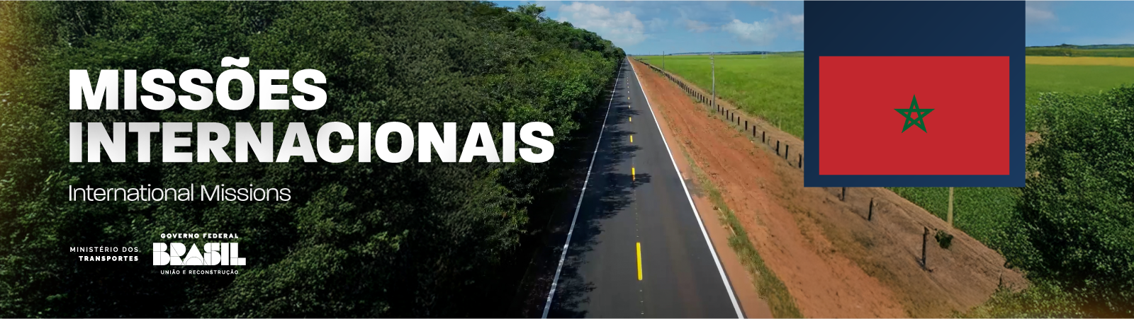 missões internacionais