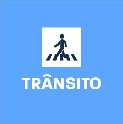 banner com a palavra trânsito