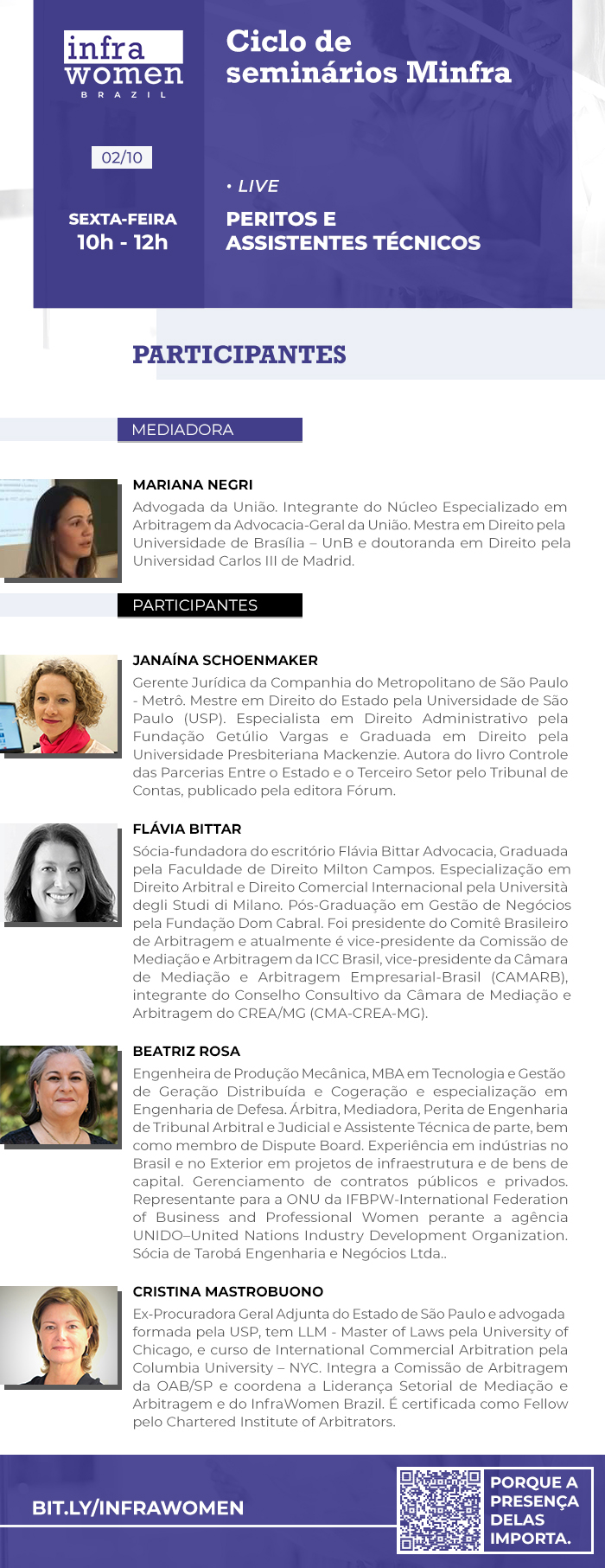 programação do dia 02/10