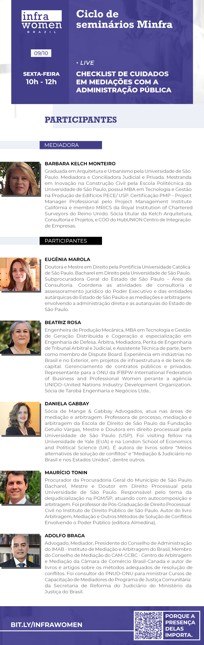 programação do dia 09/10