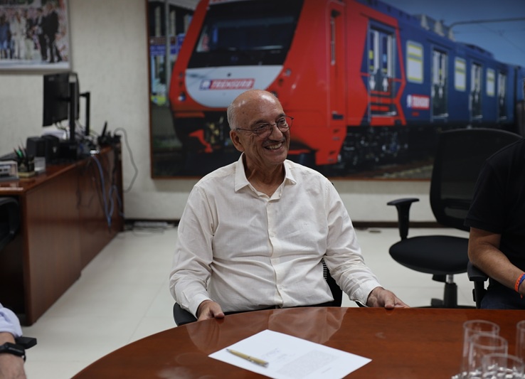 Posse Airton Dipp na Diretoria de Administração e Finanças da Trensurb