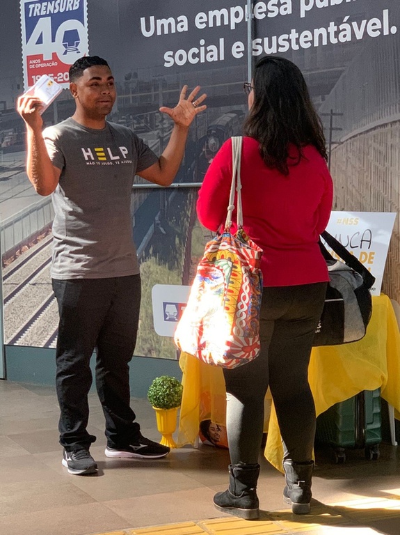 Projeto Help na Estação Mercado