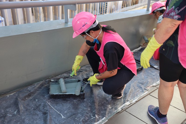 Imec na passarela da Victor Barreto, em Canoas