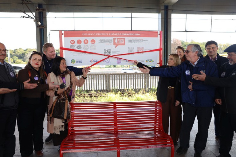 Inauguração Banco Vermelho Esteio
