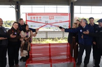 Trensurb inaugura Banco Vermelho na Estação Esteio