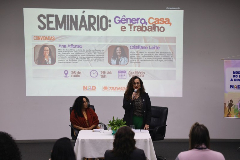 Seminário “Gênero, Casa e Trabalho”
