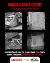 Vandalismo é crime