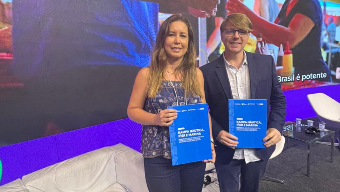 Guia de Projetos de Infraestrutura de Apoio ao Turismo Náutico é lançado oficialmente no Salão do Turismo